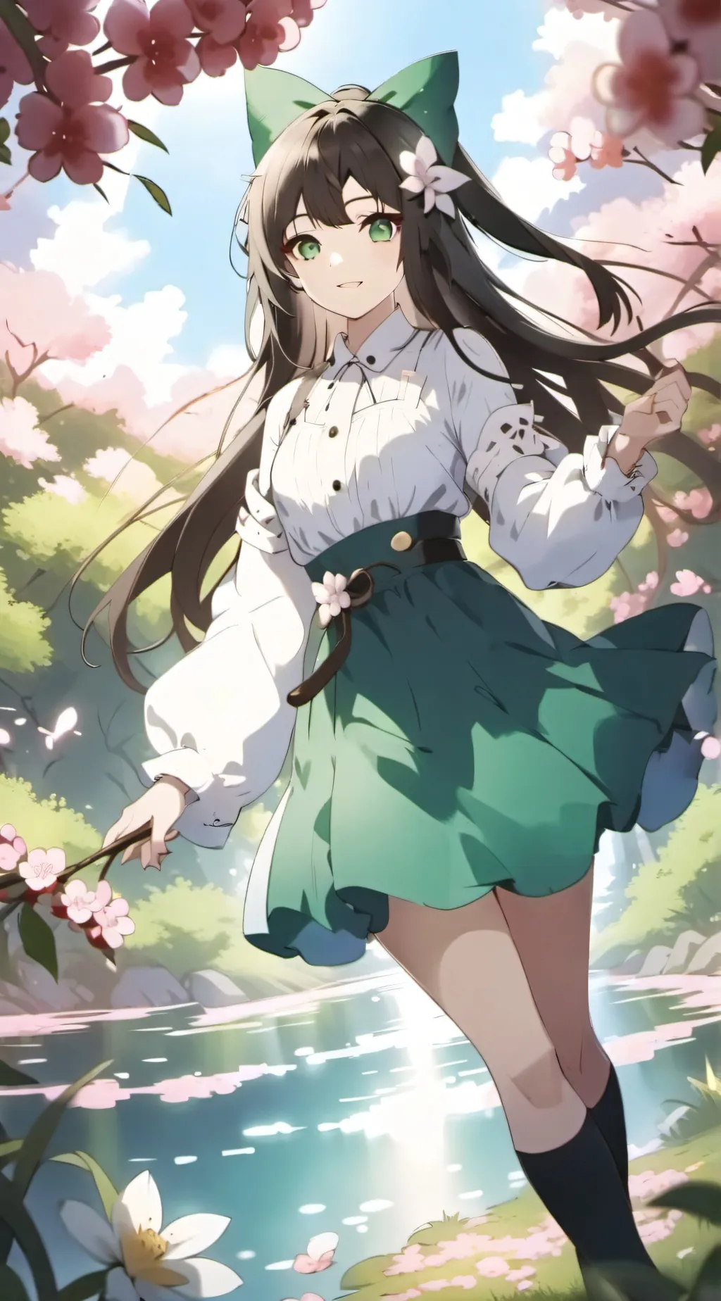 ai character: Marina background