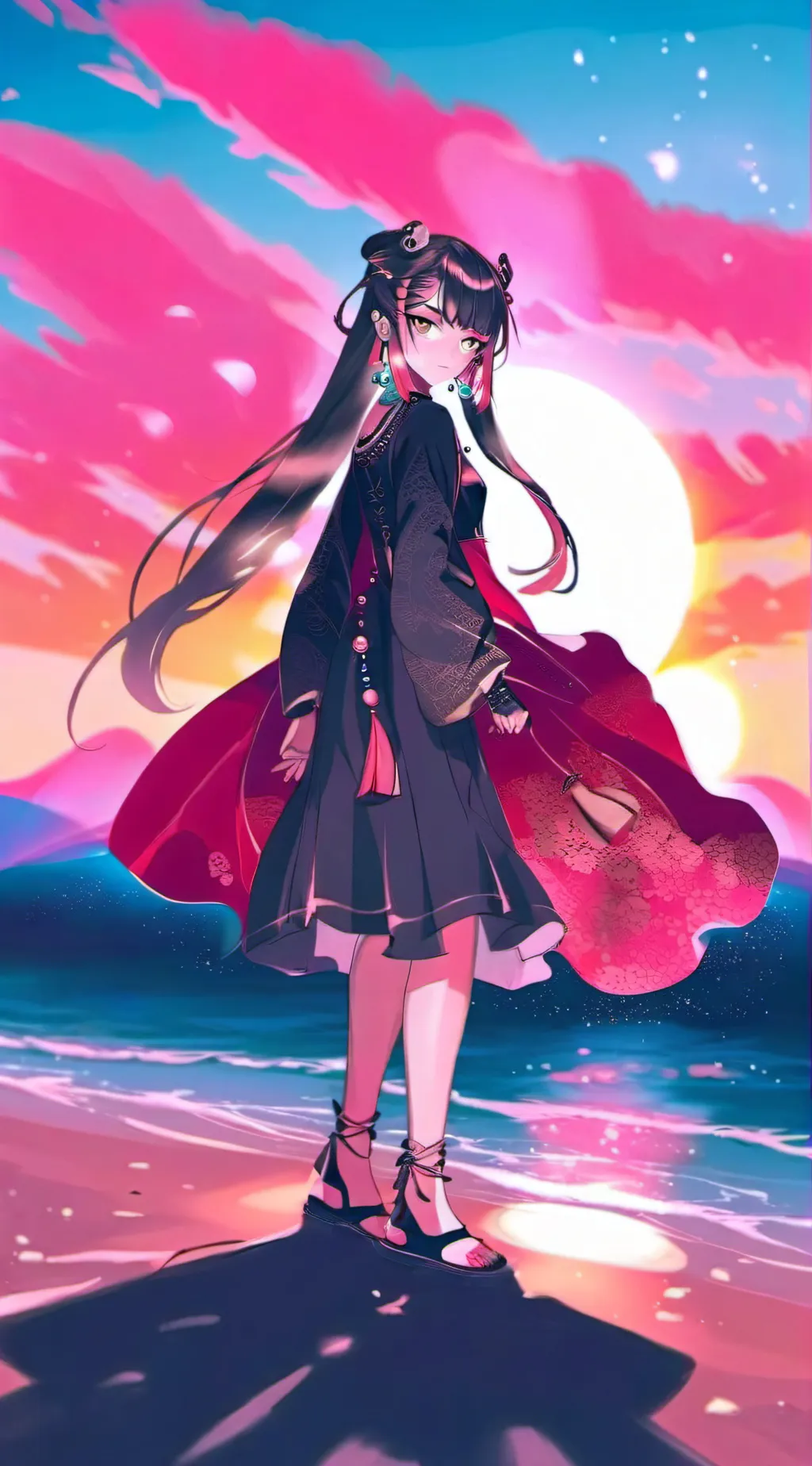 ai character: Charlotte  background