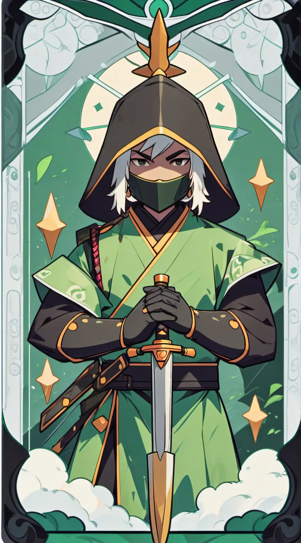 ai character: sons of garmadon  background