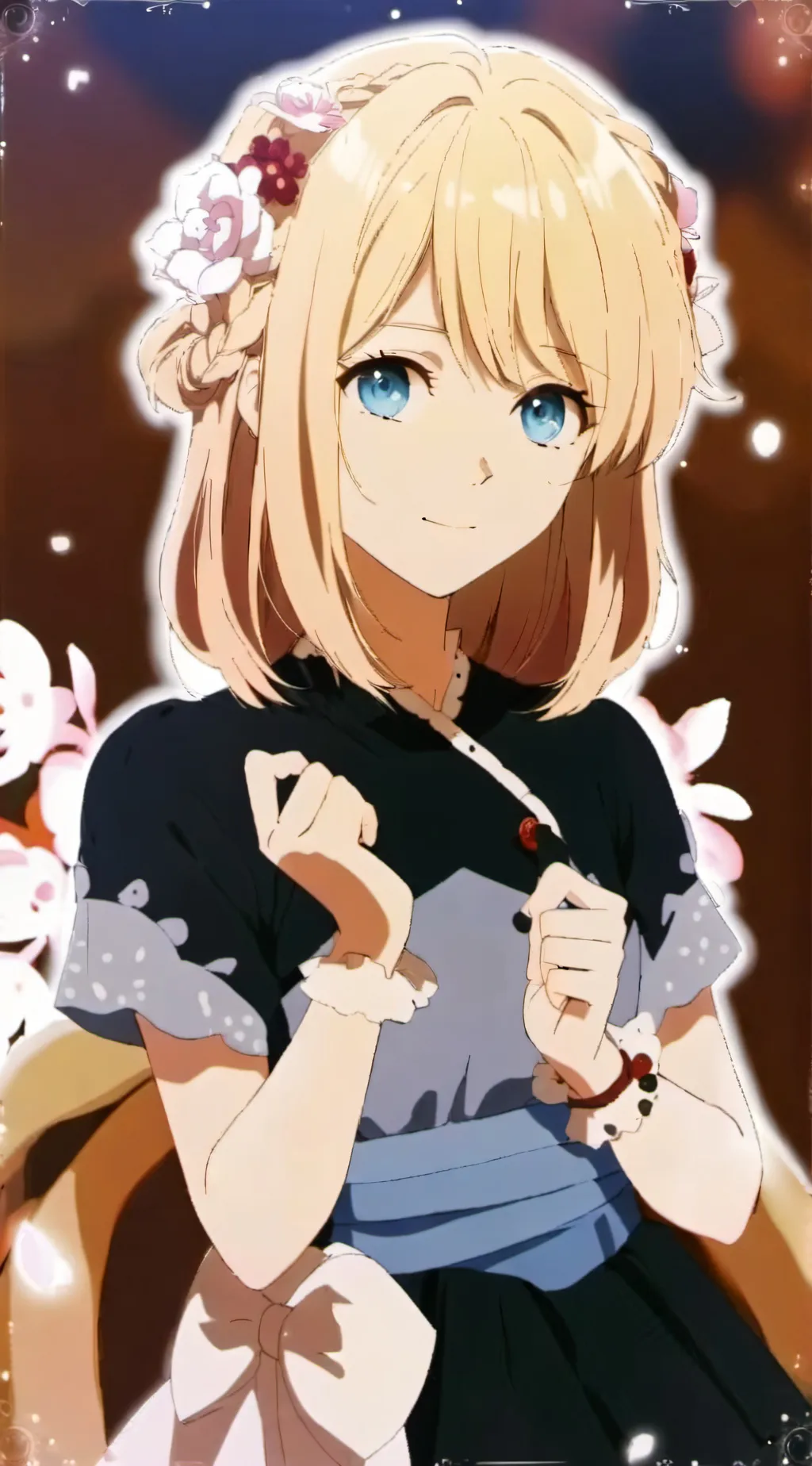 ai character: Katie  background