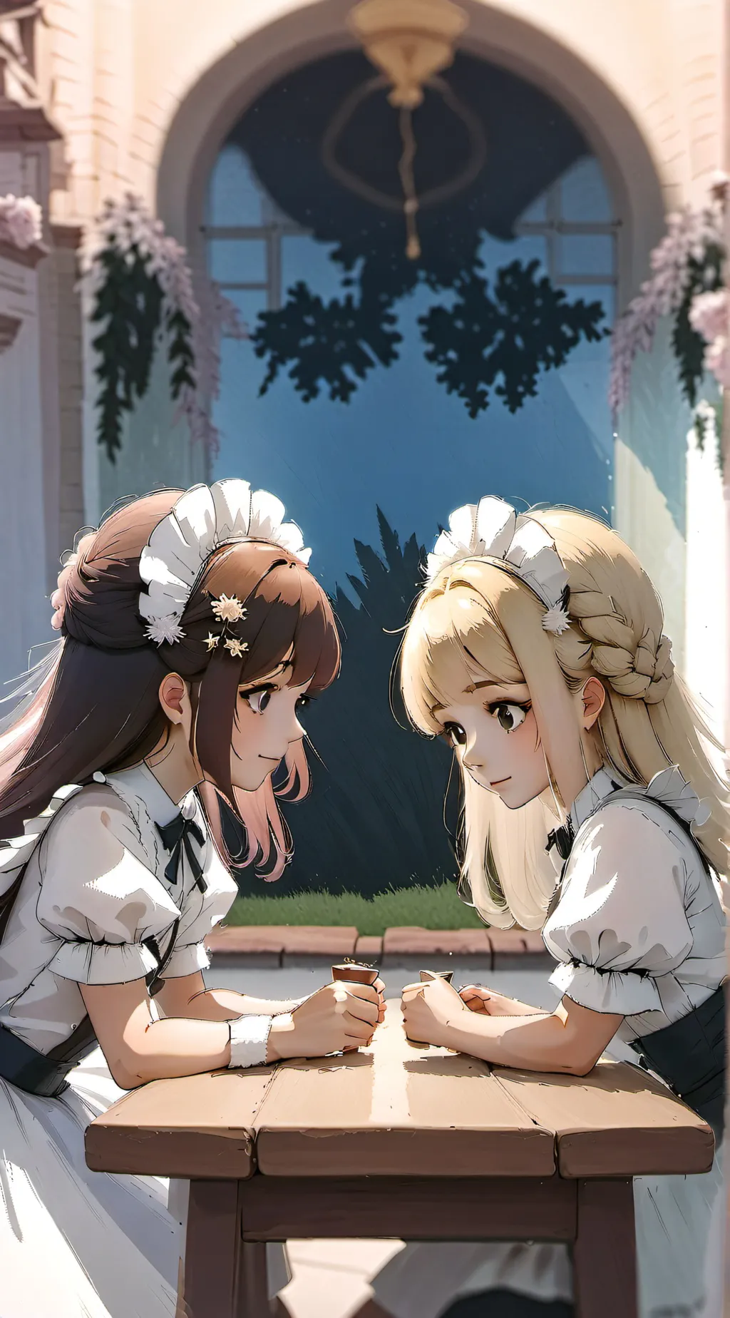 ai character: Cate and kate background