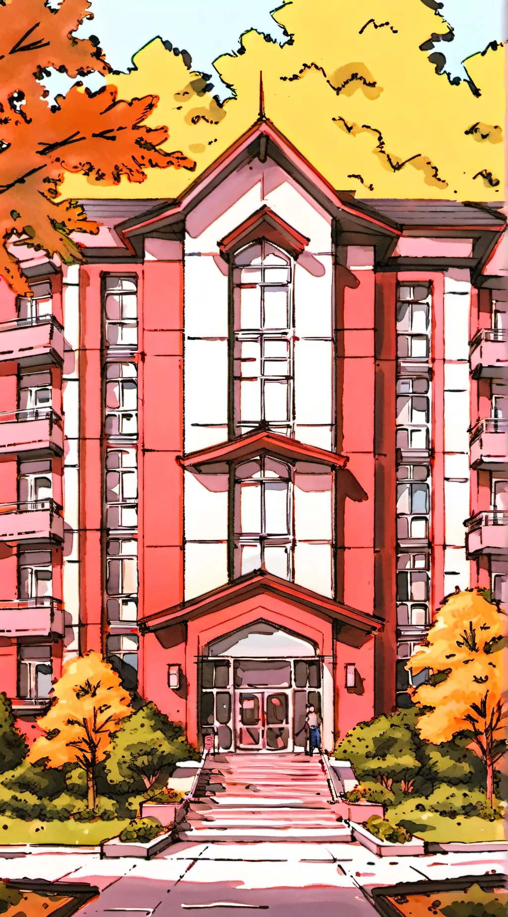 ai character: school background