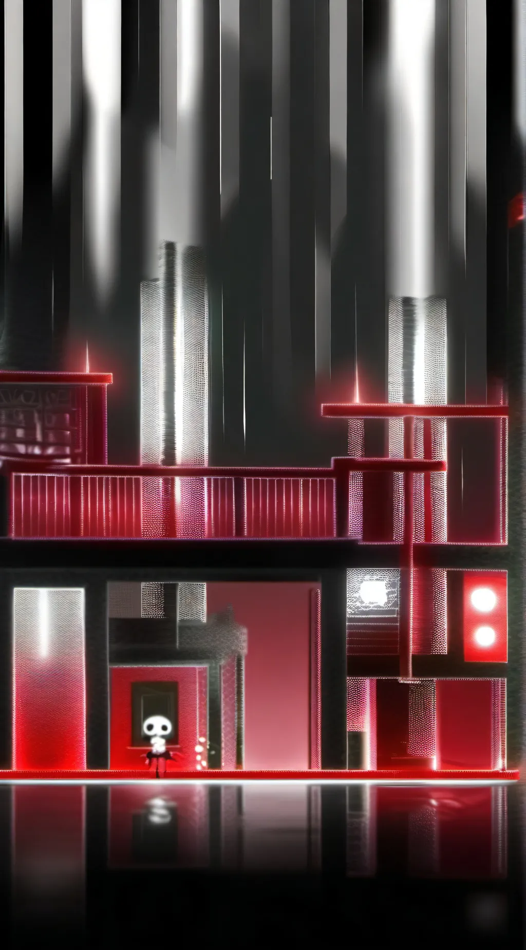 ai character: Hazbin hotel - HH  background