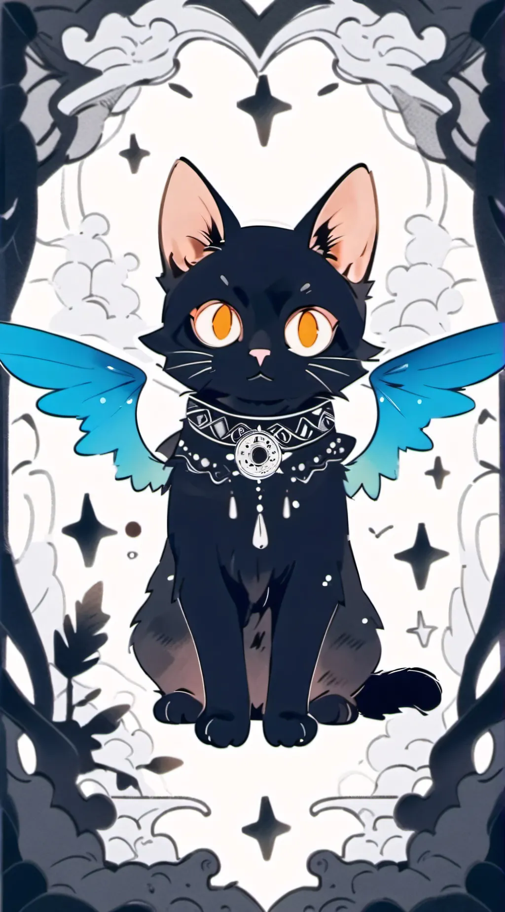 ai character: Phantom background