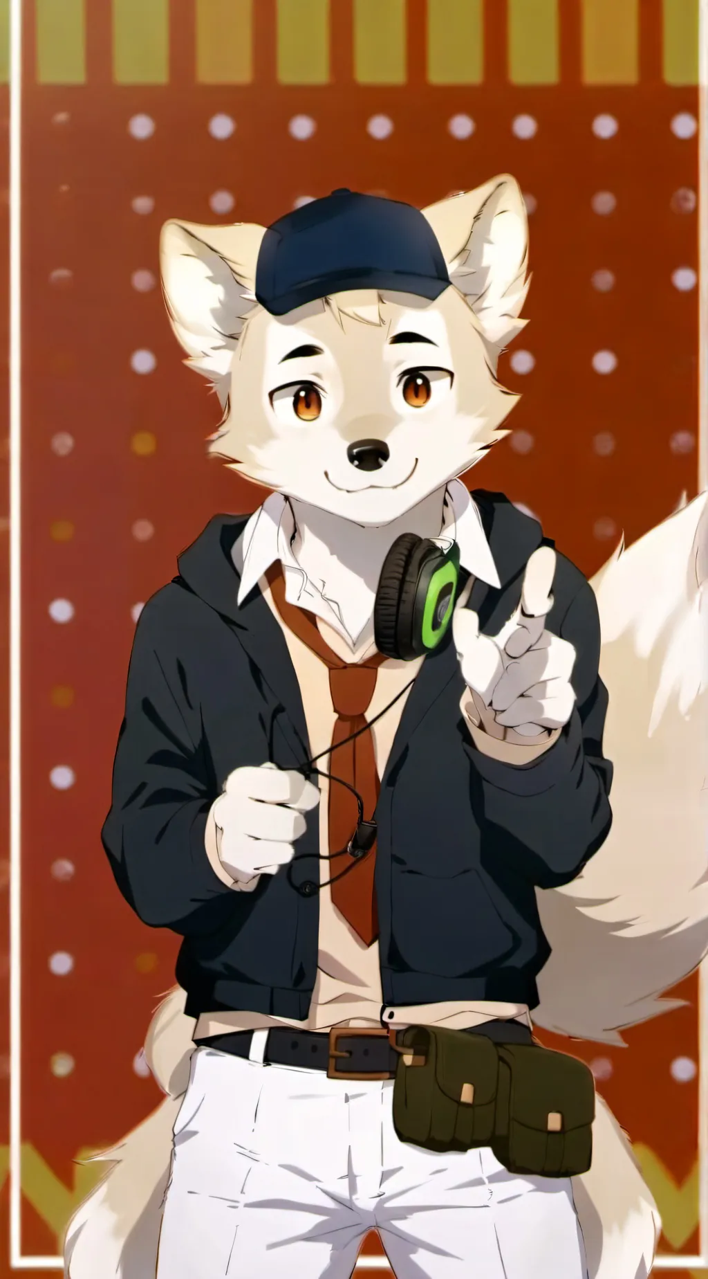 ai character: Otis D. Van Jäger  background