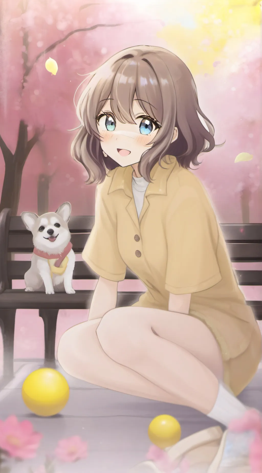 ai character: Melody background