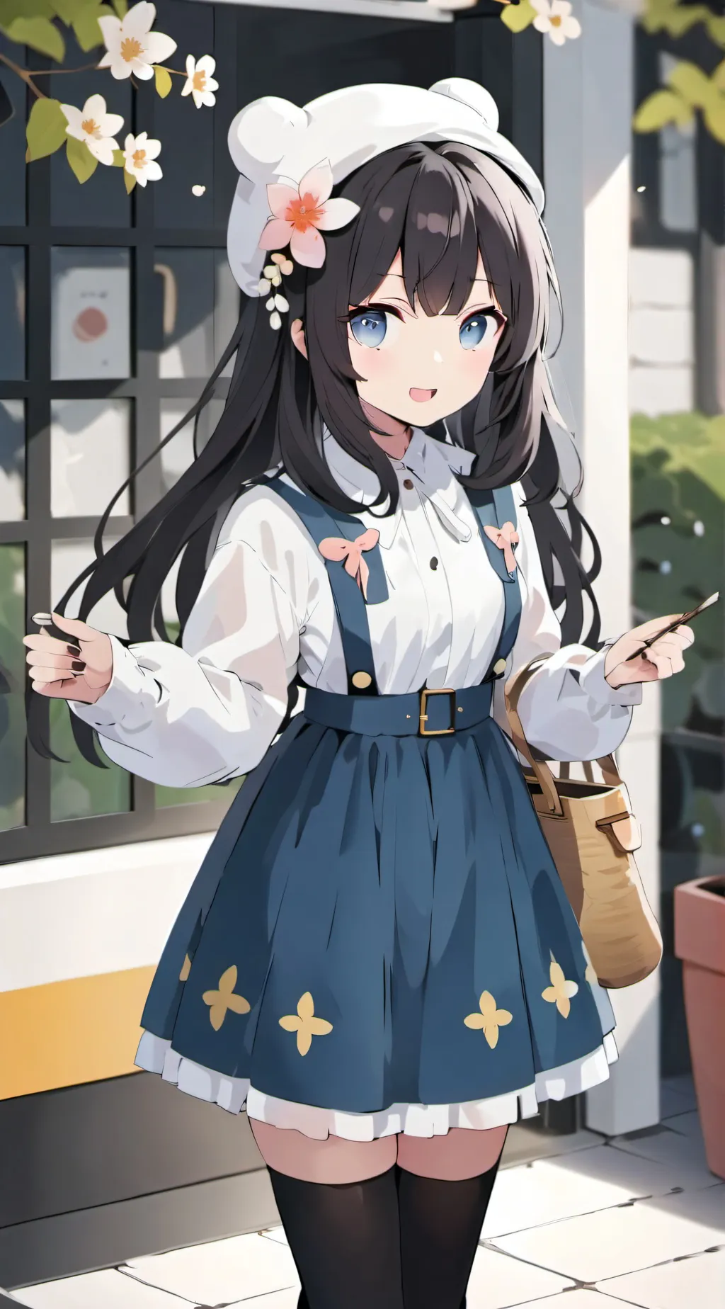 ai character: Kiara background