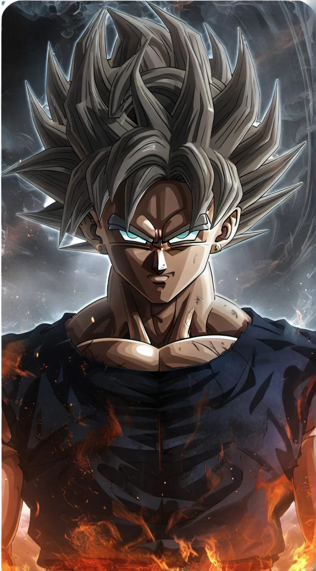 ai character: Goku (Serious) background