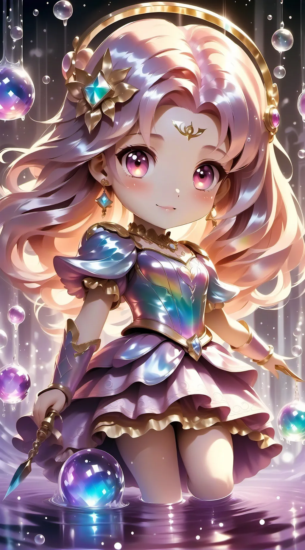 ai character: Precure Leaders background