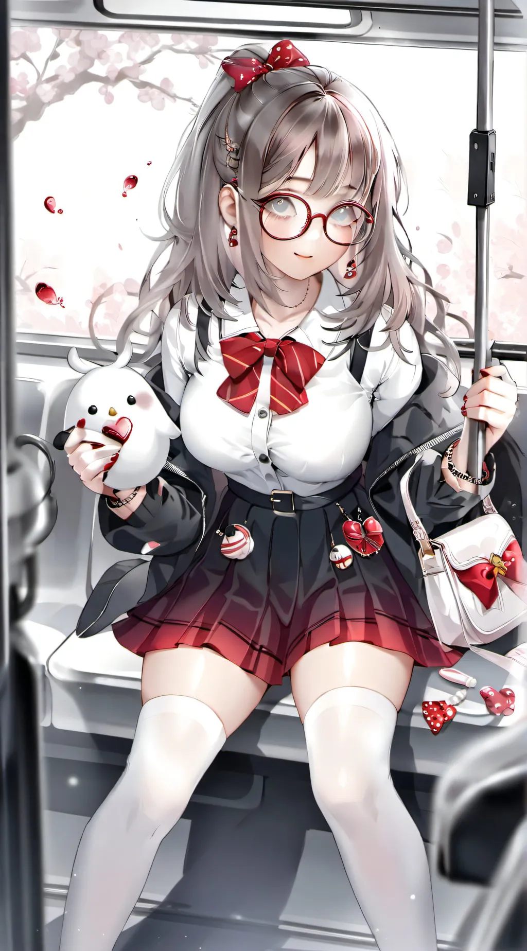 ai character: sexy lady background