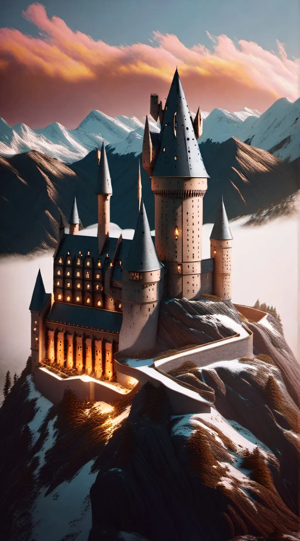 ai character: Hogwarts background