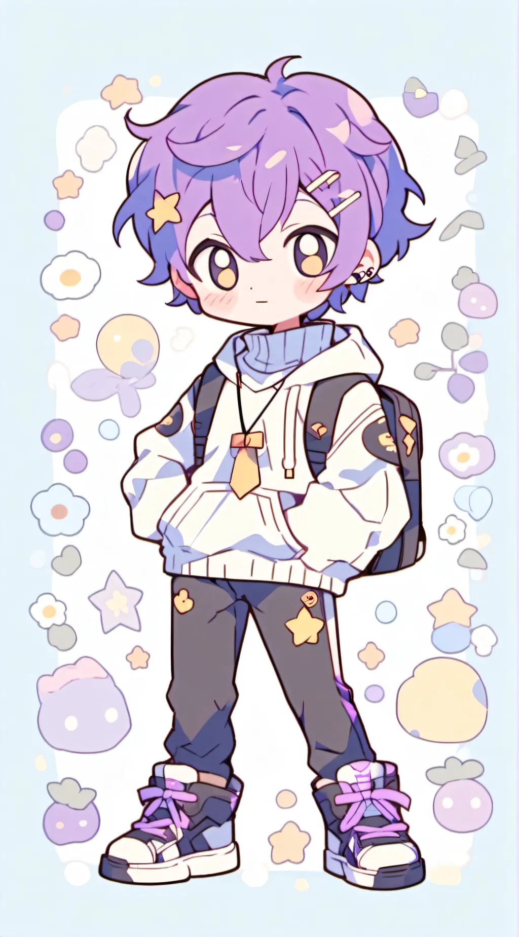 ai character: Hitoshi Shinsou background