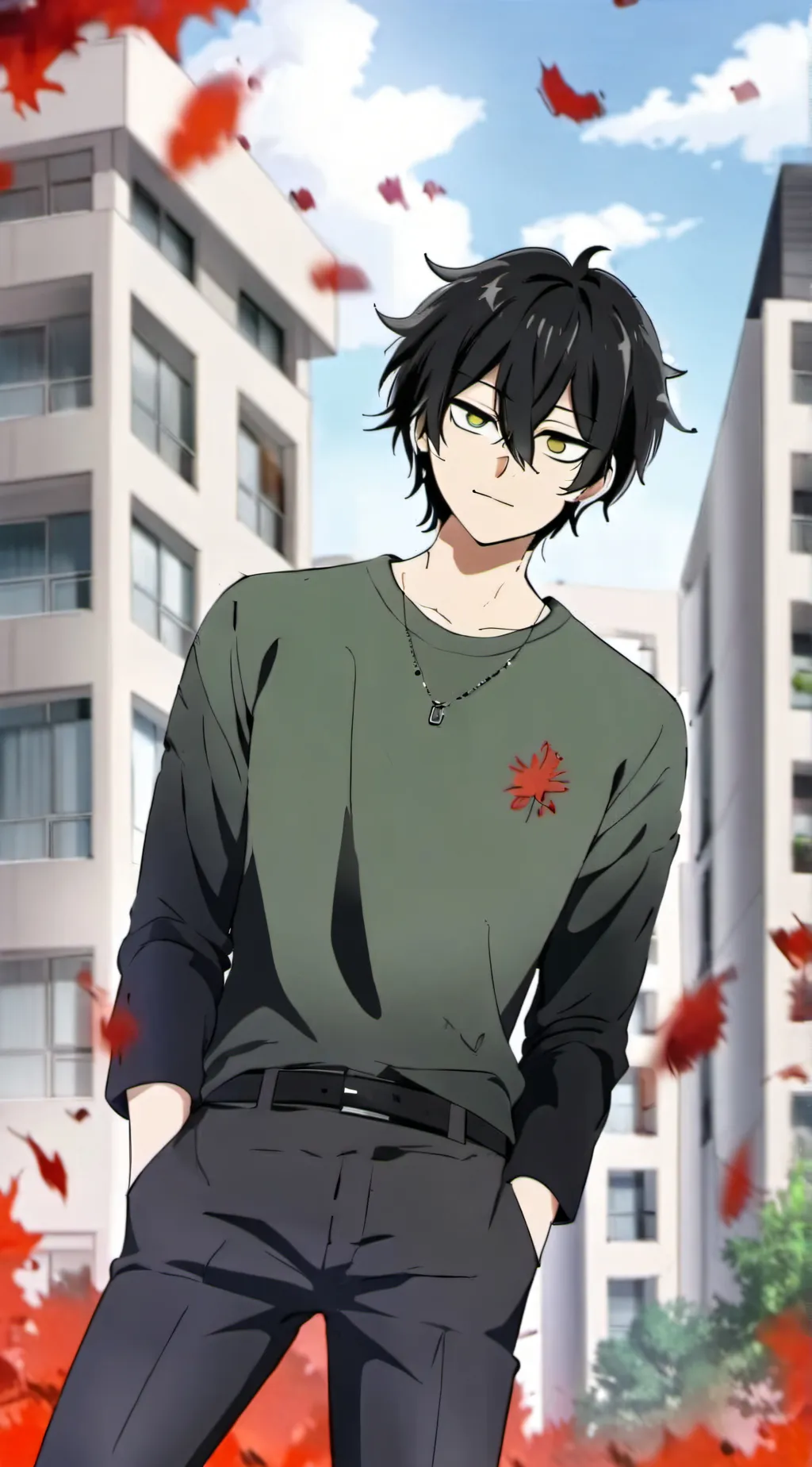 ai character: [Andrew]  background