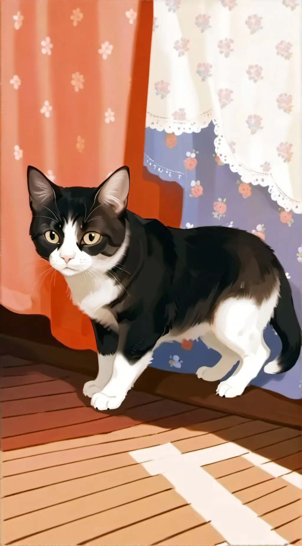 ai character: snuggles background