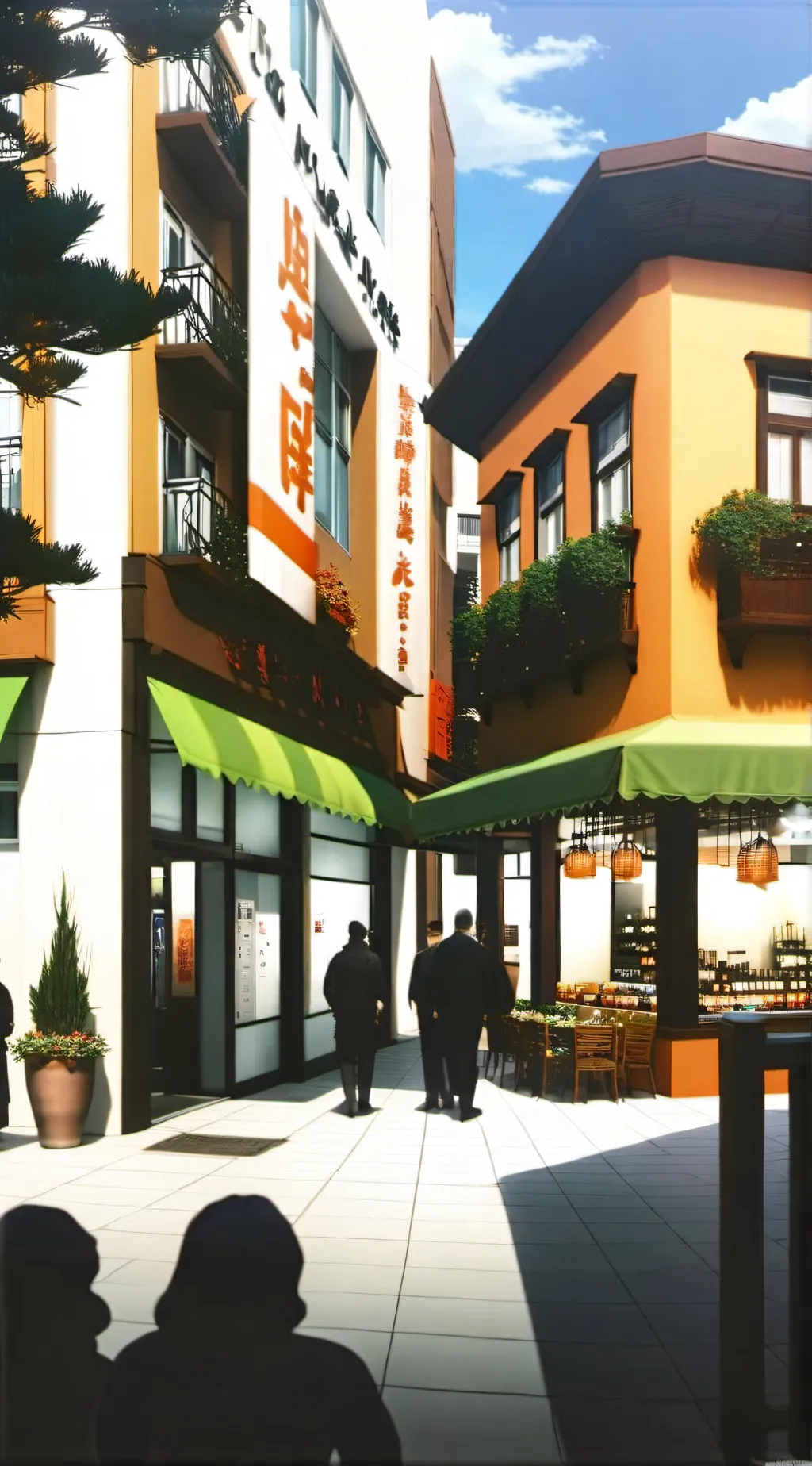 ai character: MHA x New York background