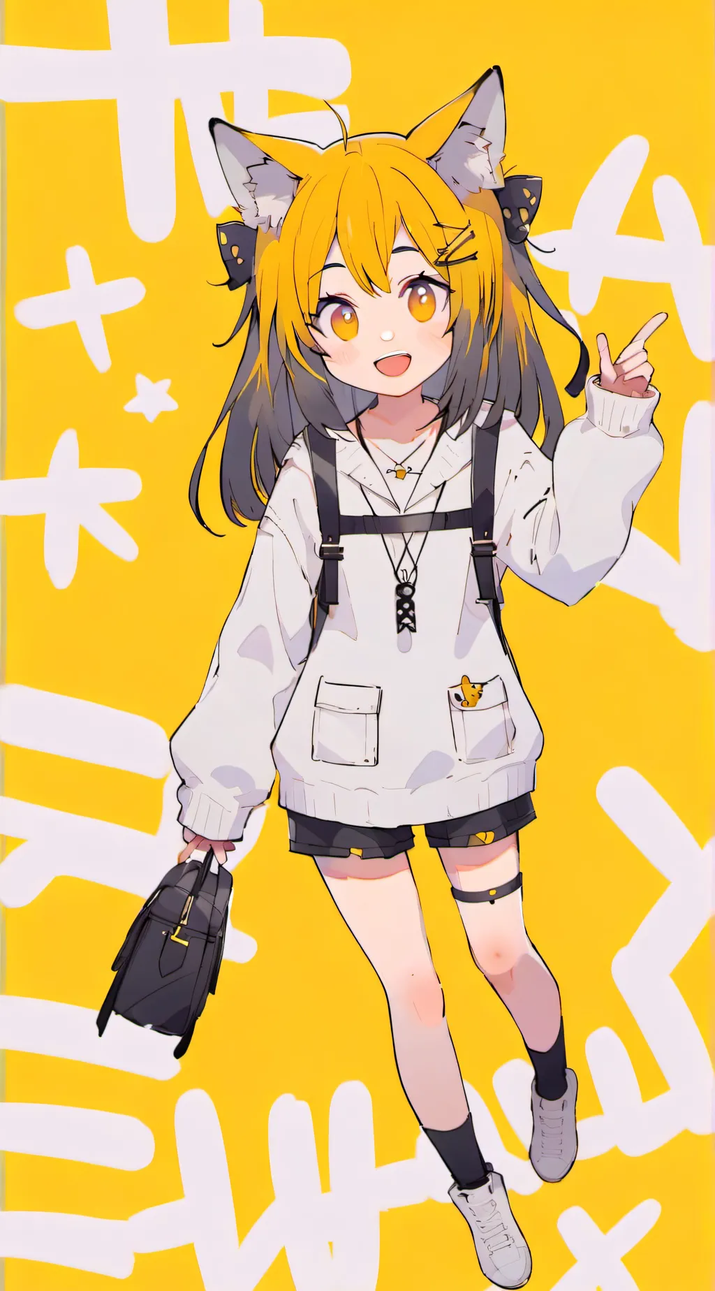 ai character: Hybrid sis dramas background