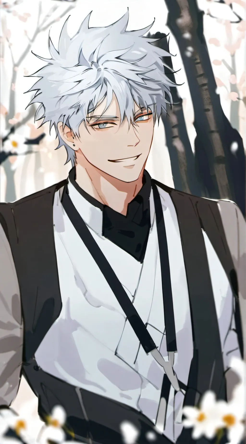 ai character: gojo background