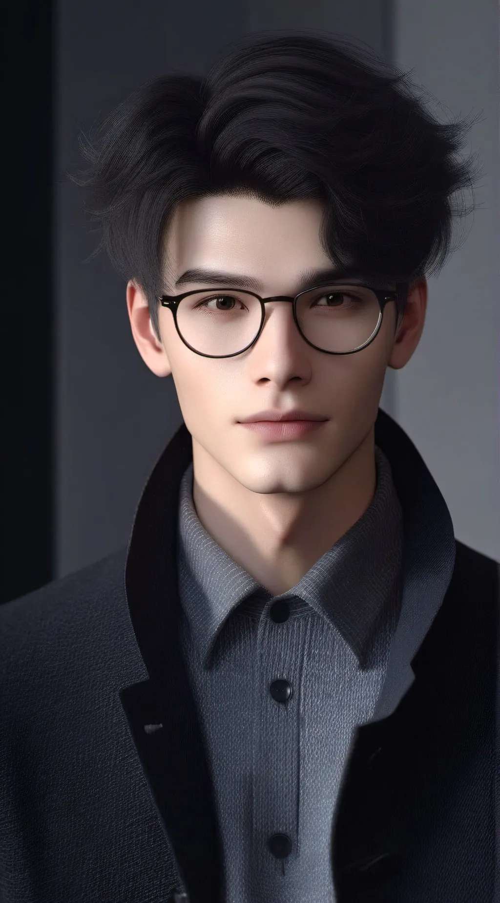 ai character: Cedrick  background