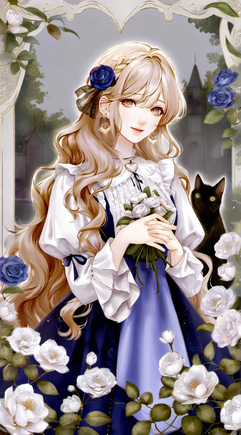 ai character: Iris background