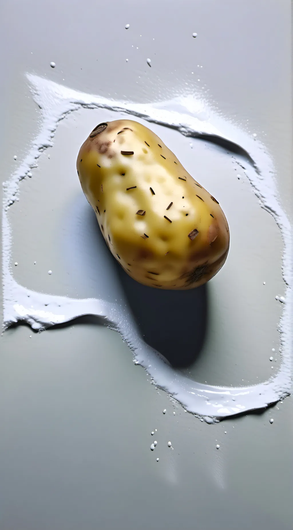 ai character: Potato background