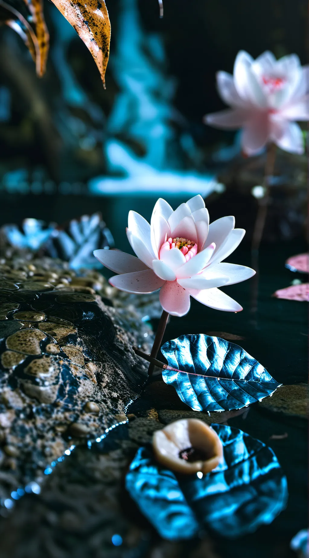 ai character: Dino charge+Moon background