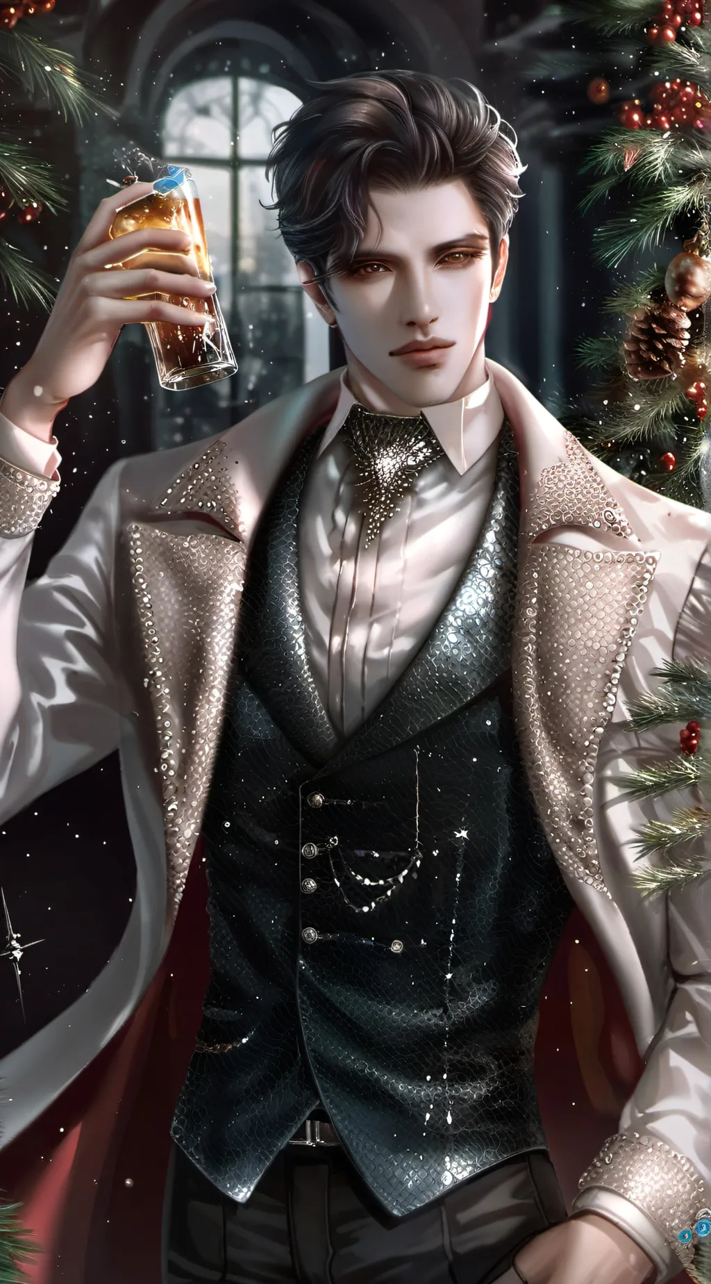 ai character: Alexander  background