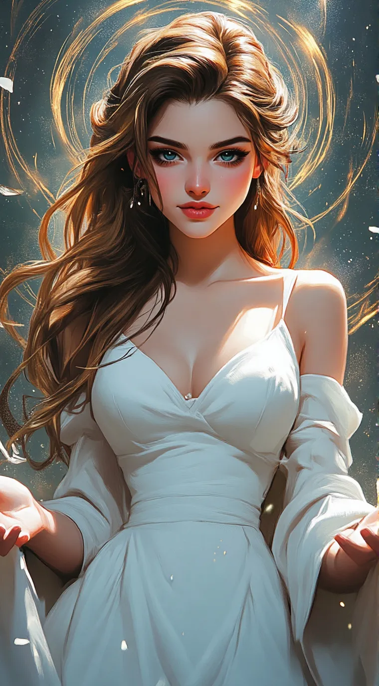 ai character: Luna background