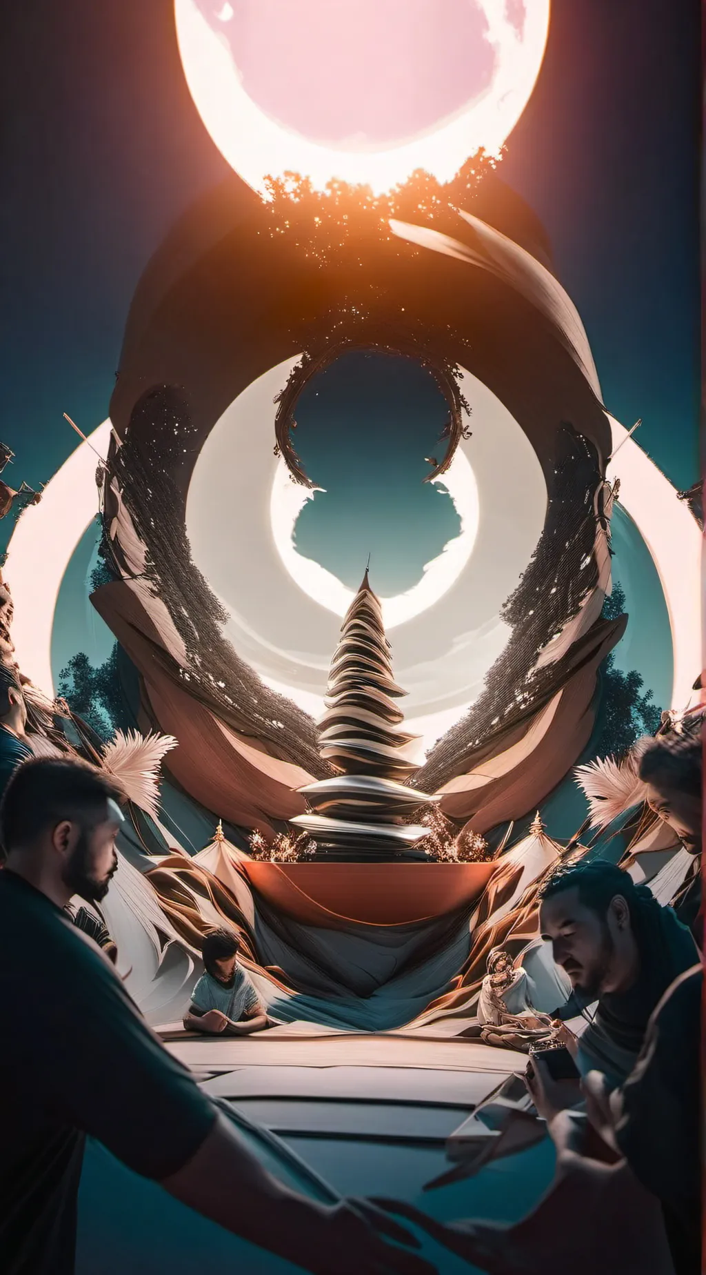 ai character: Portal💯 background