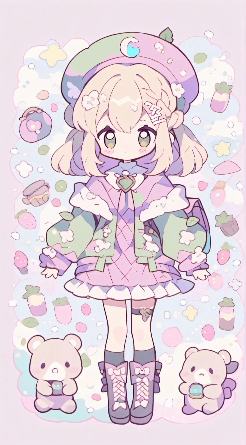 ai character: hi background