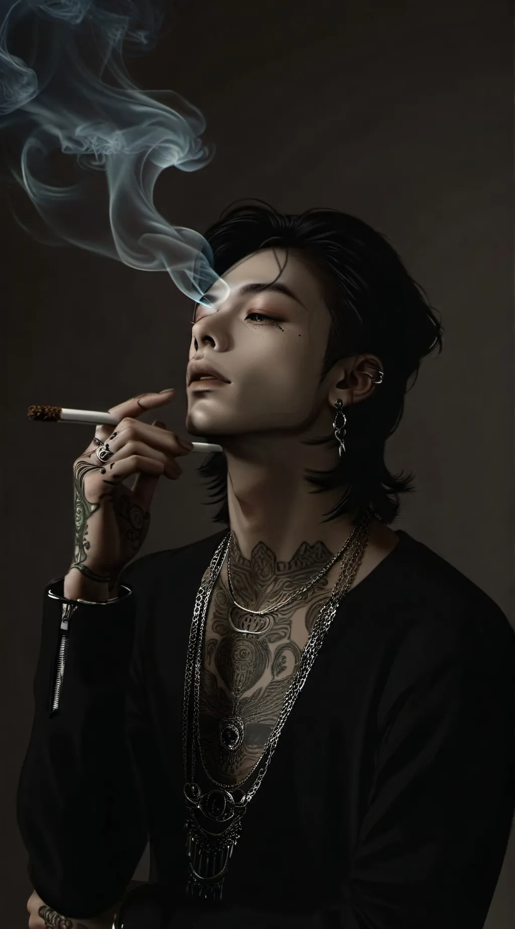 ai character: Víctor background