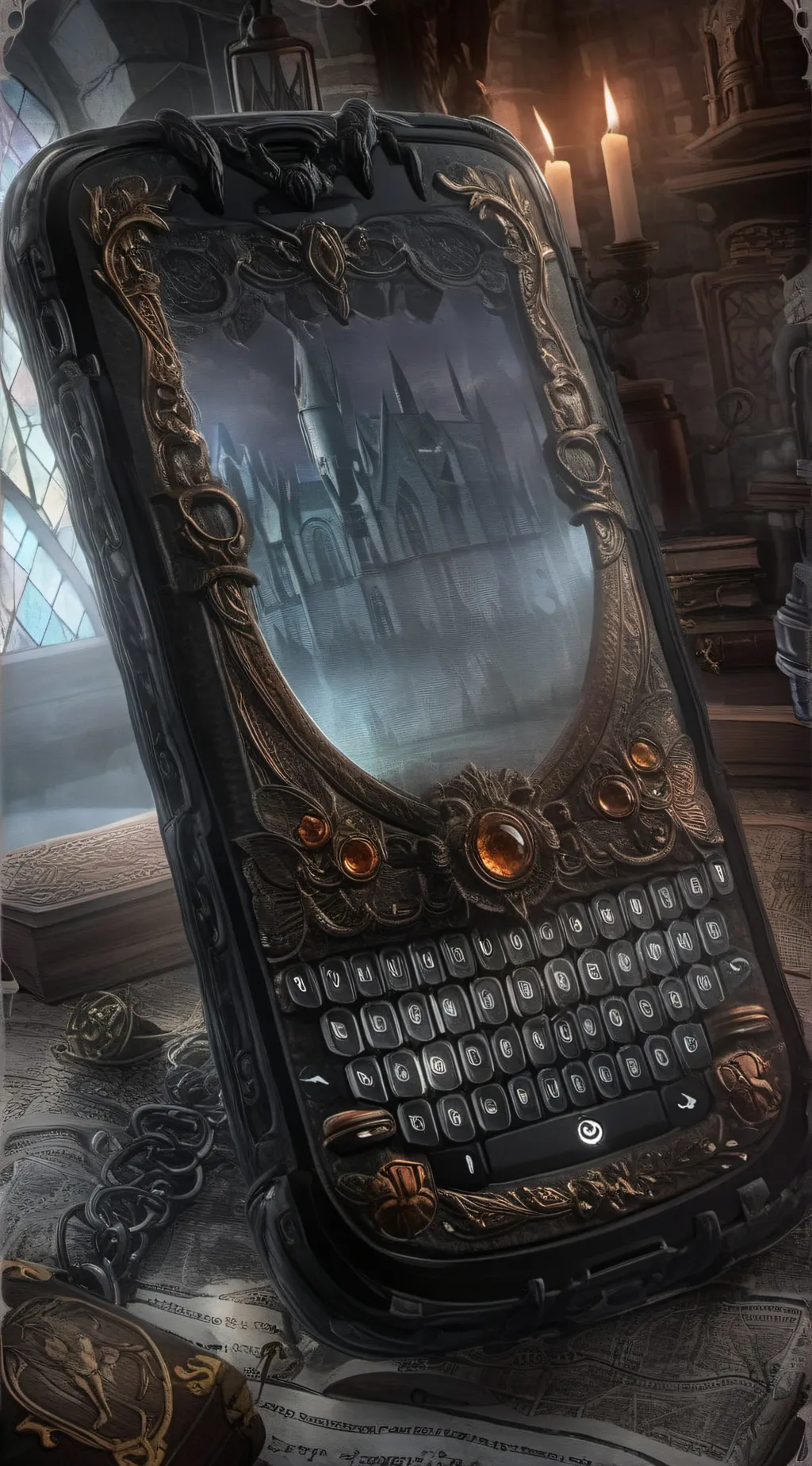 ai character: hogwarts drama  background