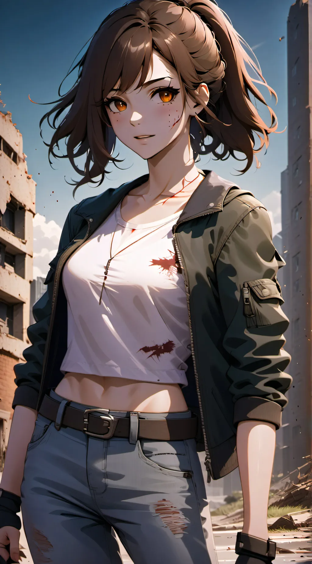 ai character: daisy stellar background