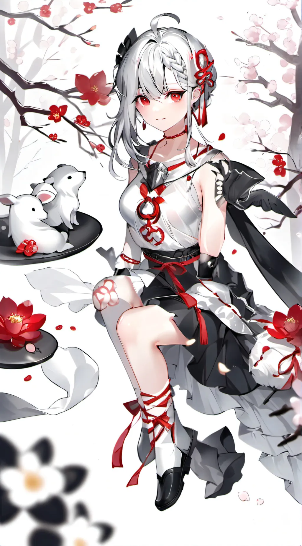 ai character: toga background