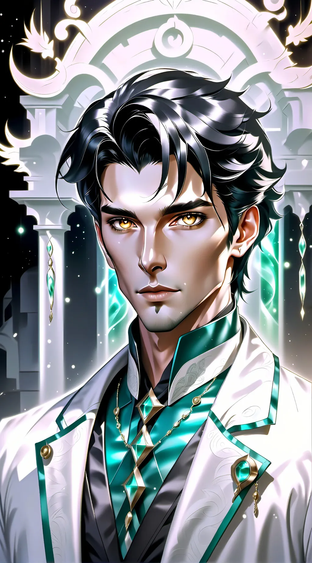 ai character: doctor Akku background