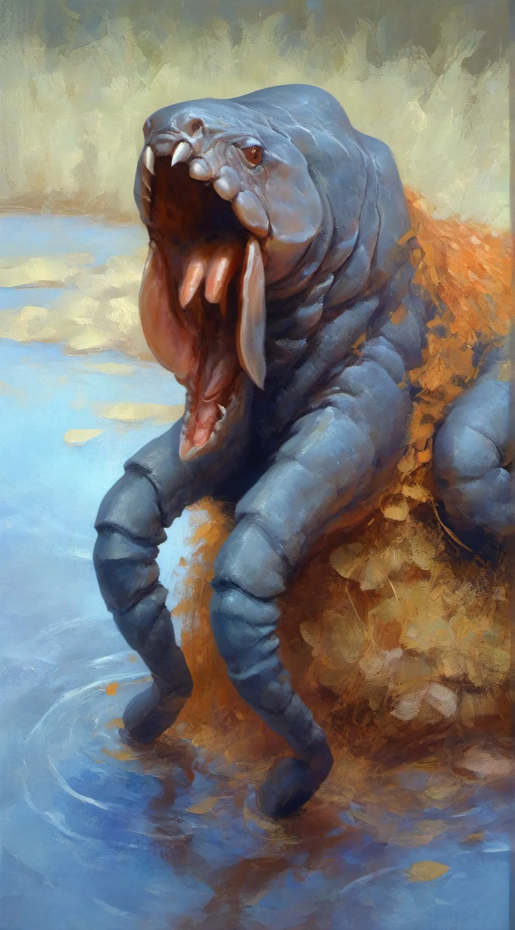 ai character: fisnake background