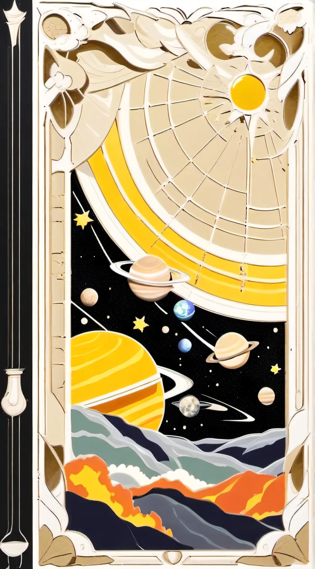 ai character: Solarballs background