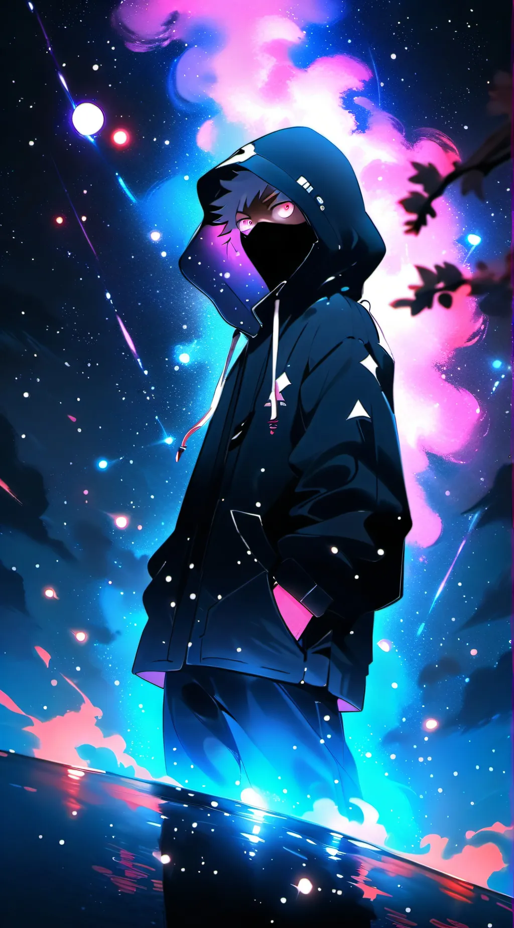 ai character: Girlfriend(Fnf) background