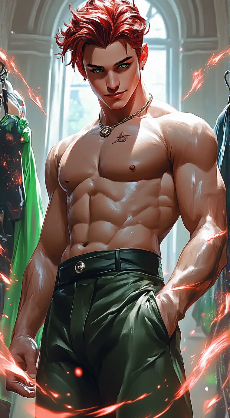 ai character: Santa Law background