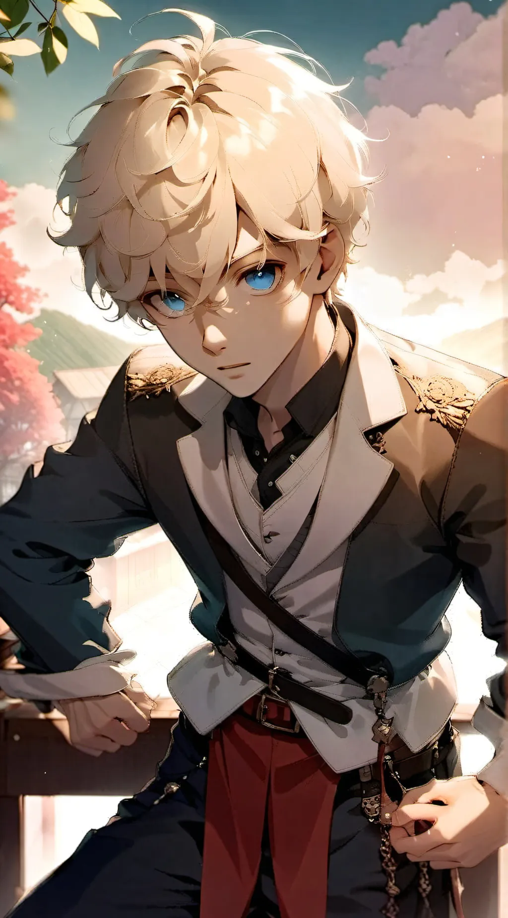 ai character: Vin background