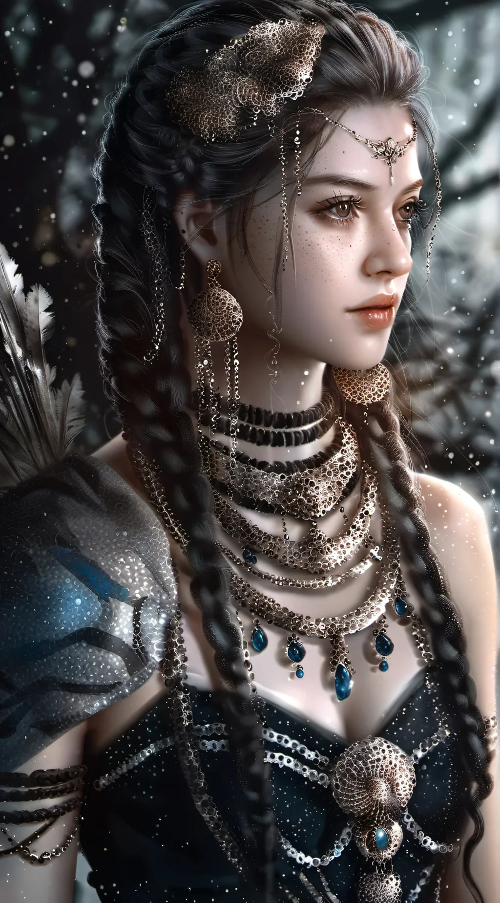 ai character: step sister  background