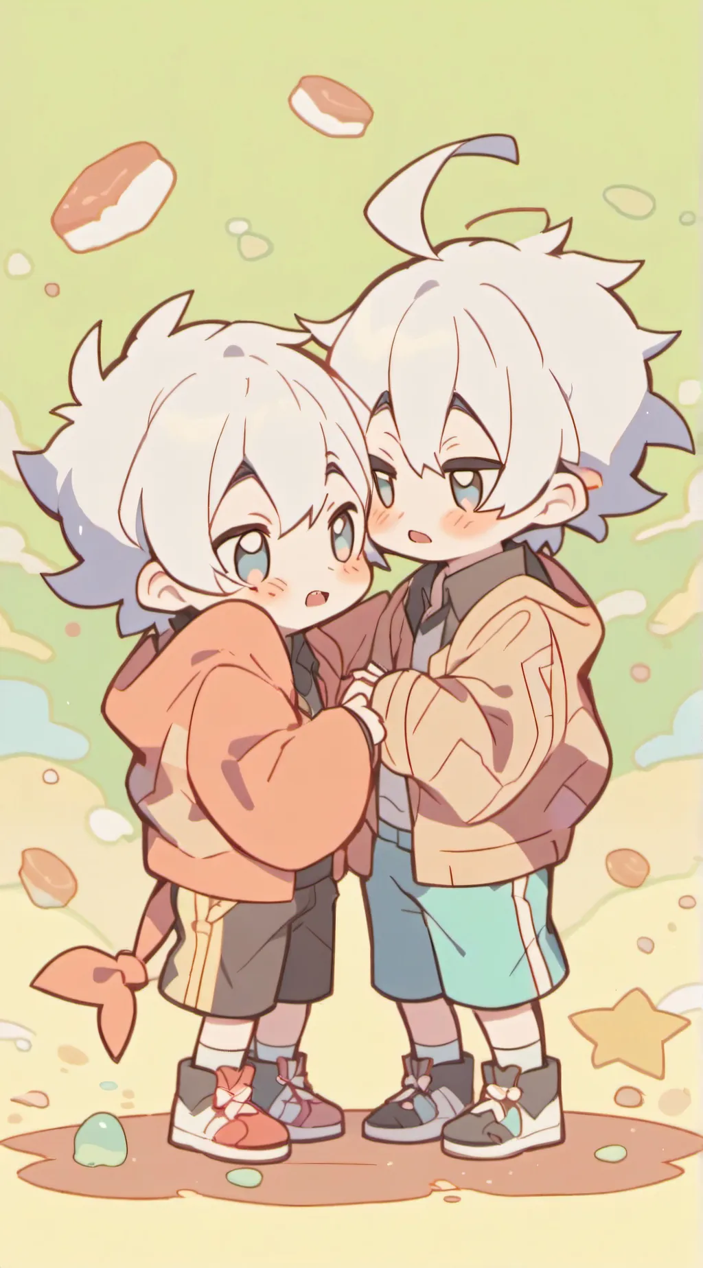 ai character: goob x shrimpo  background