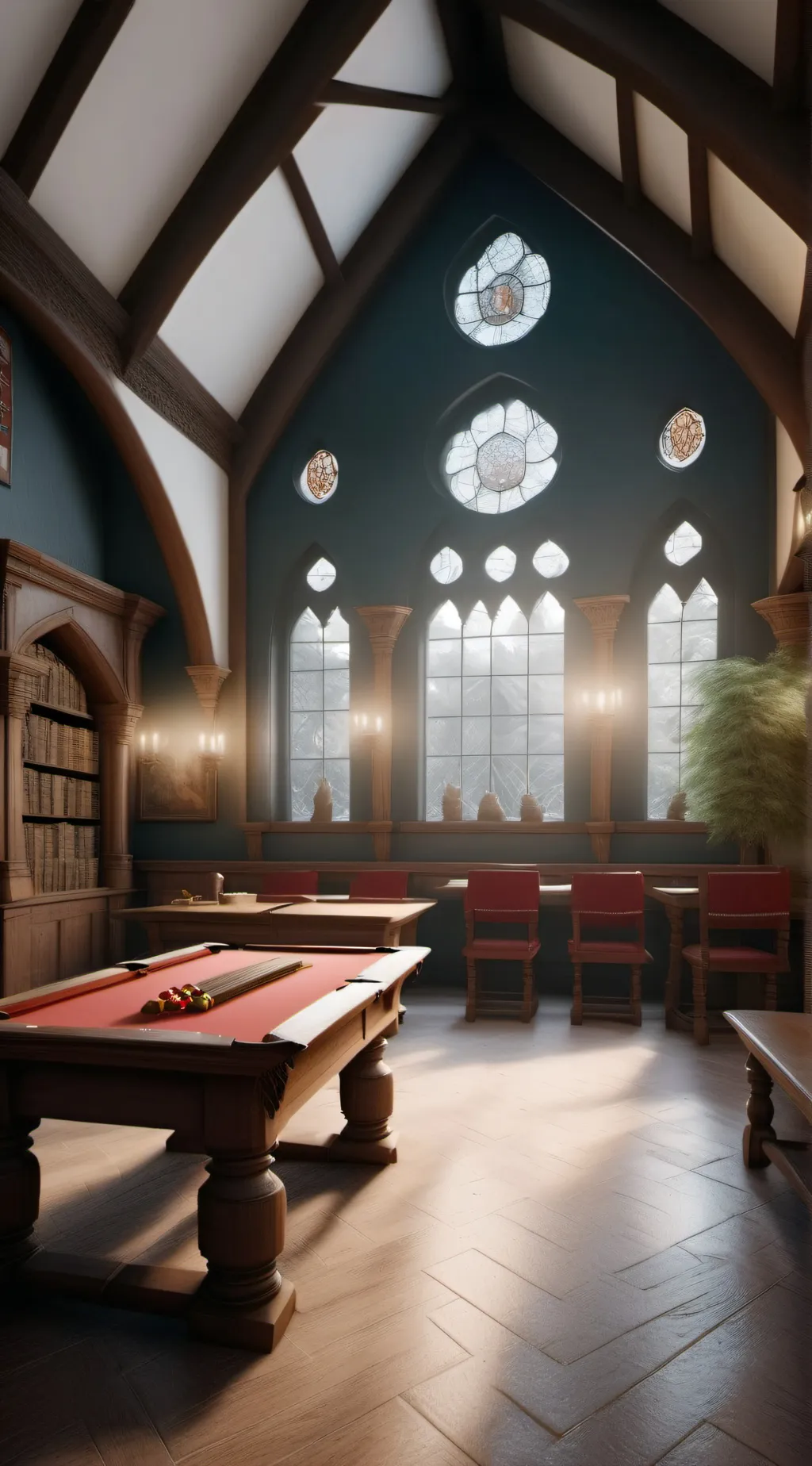 ai character: The Hogwarts GC background