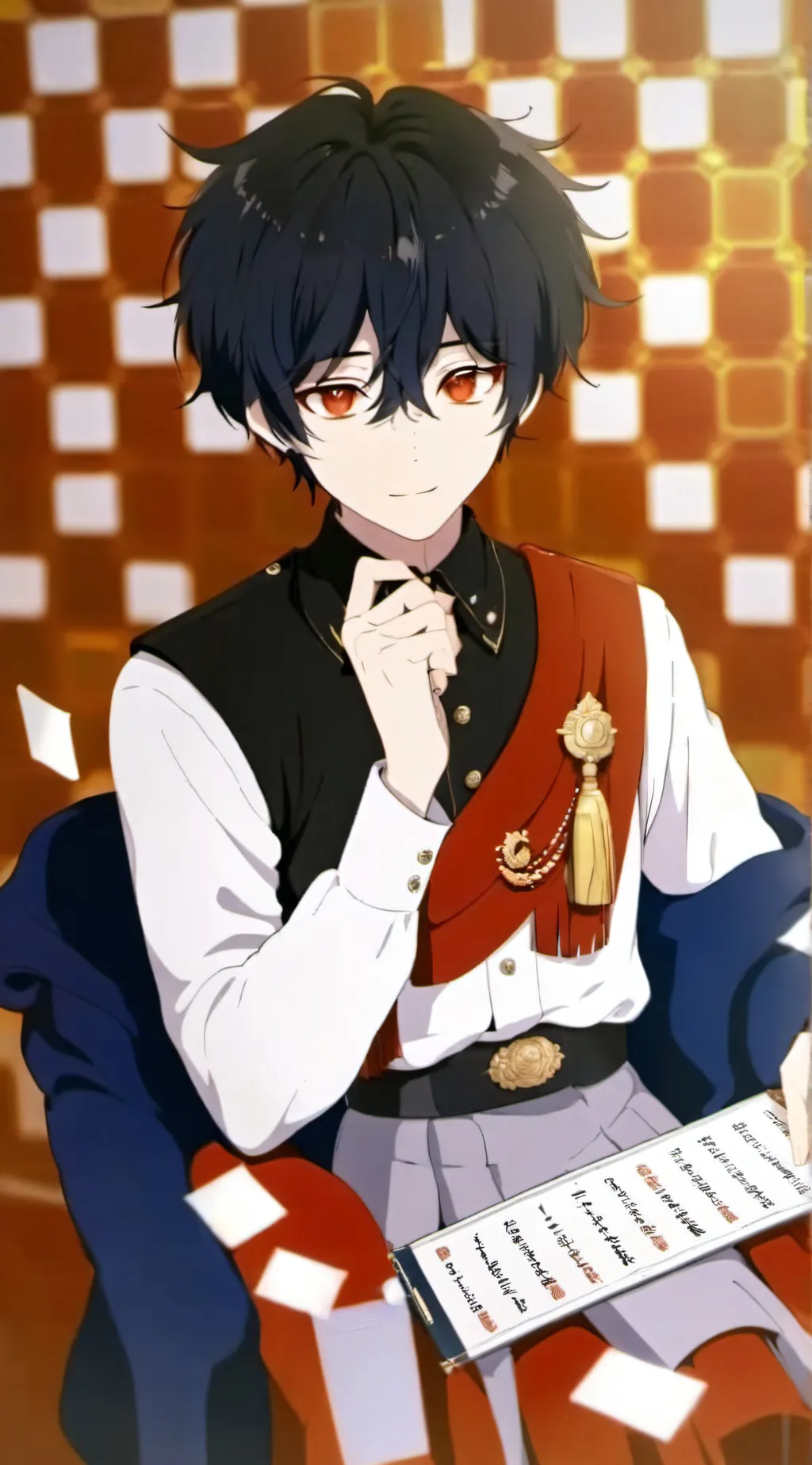 ai character: jstn x reg background