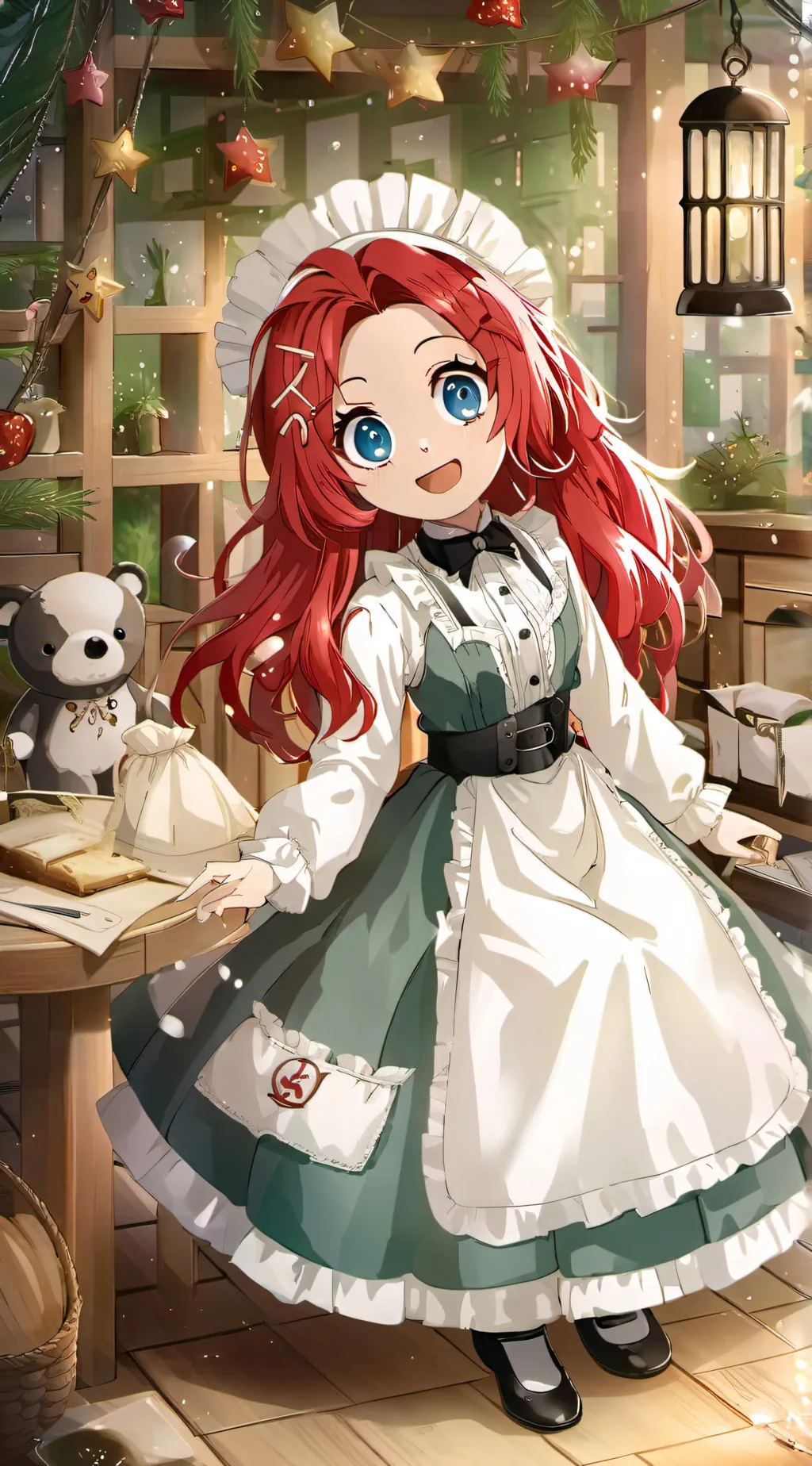 ai character: ALICE IN WONDERLAN background