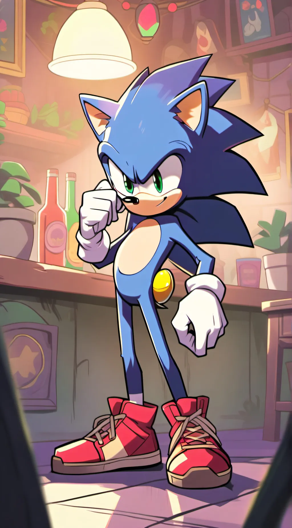 ai character: Sonic Crew background