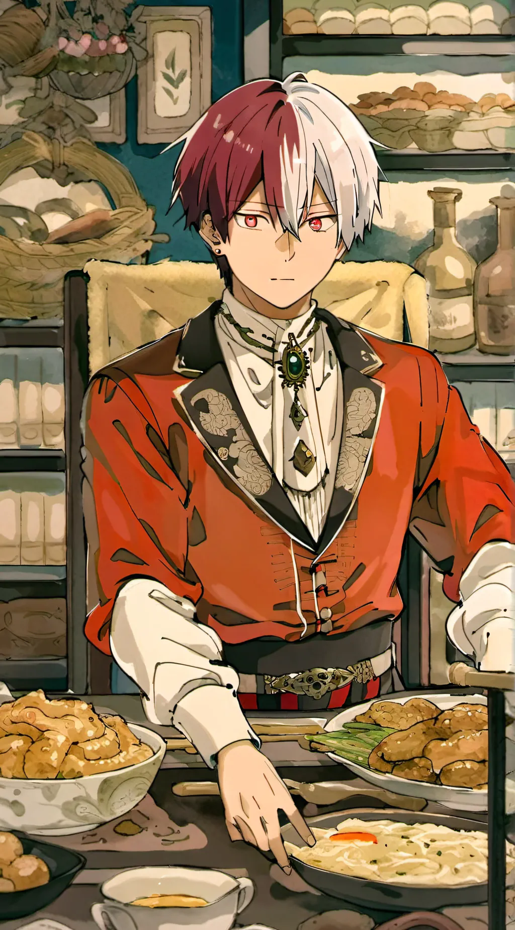 ai character: Todoroki background