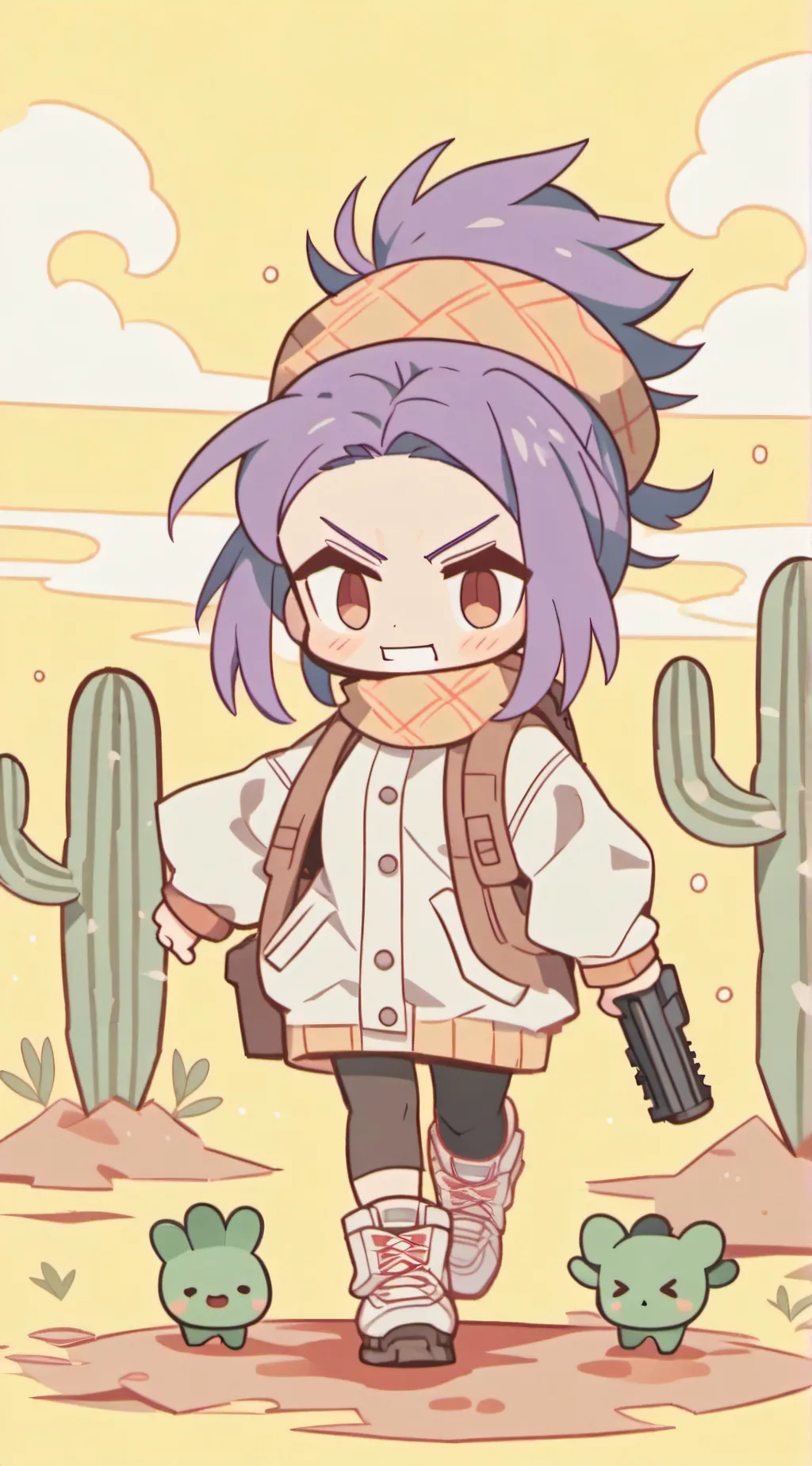 ai character: Brawl stars! background