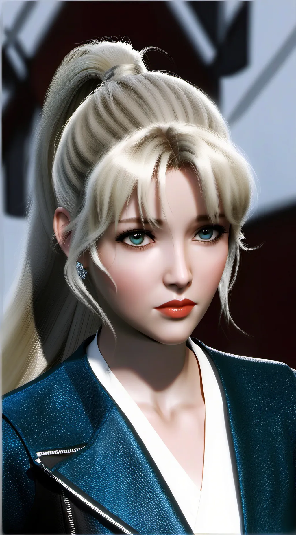 ai character: Deb Sky background