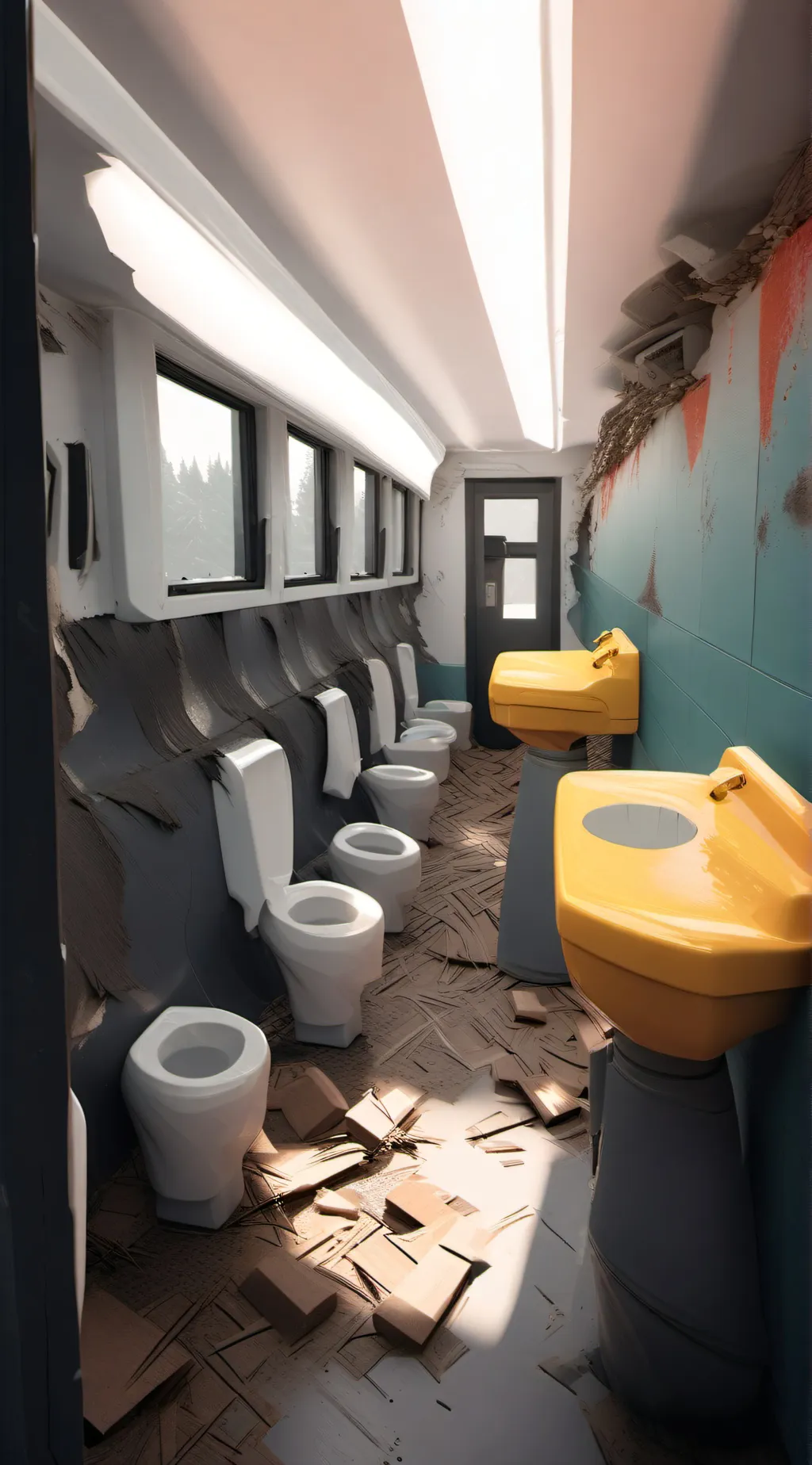 ai character: ISH x ST background