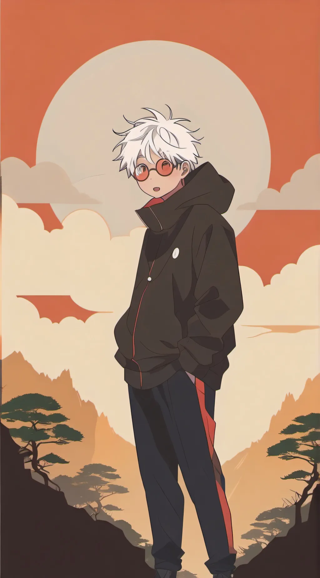 ai character: Gojo background